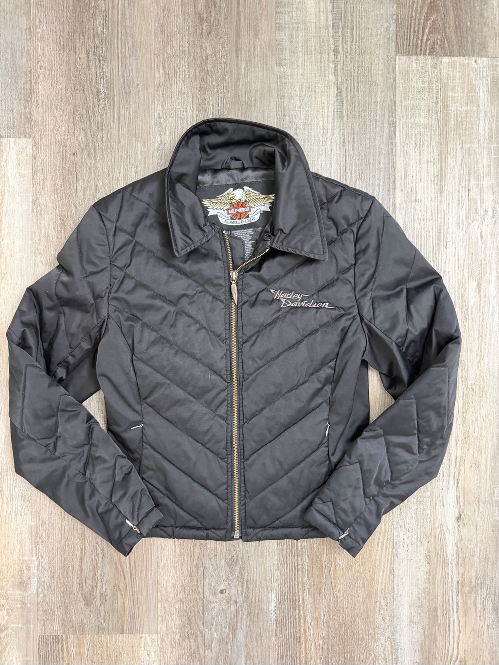 Harley-Davidson Women’s Quilted Moto Jacket VINTAGE 97417-06VW, size XS